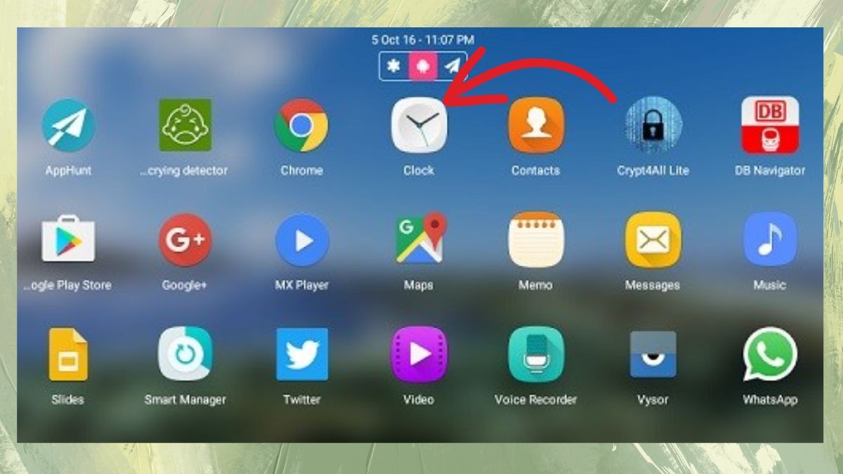Cài báo thức trên máy tính bằng cách sử dụng đồng hồ trên macOS Ventura bước 1
