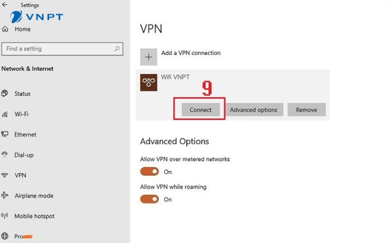 Hướng dẫn cách bước thực hiện cài đặt VPN trên Windows 10