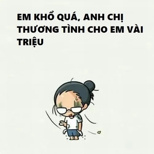 Meme ăn xin – cách dân GenZ biến cái nghèo thành trò vui