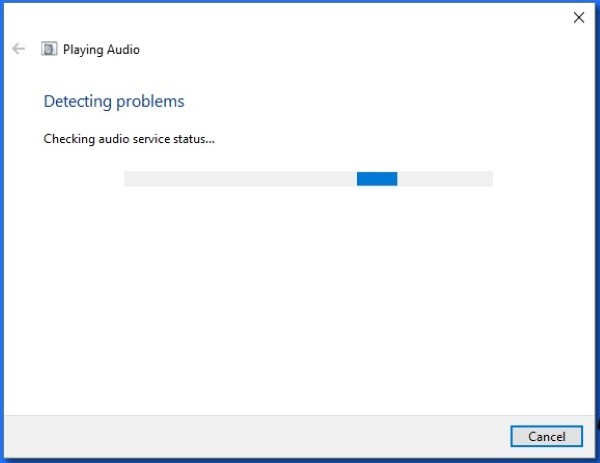 Mở Windows Audio Troubleshooter từ Taskbar