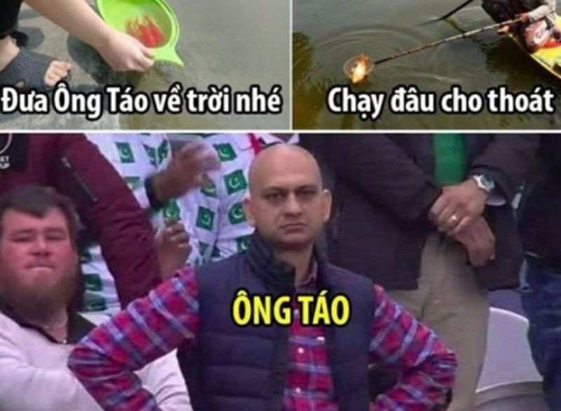 Muhammad Sarim Akhtar với biểu cảm thất vọng kinh điển