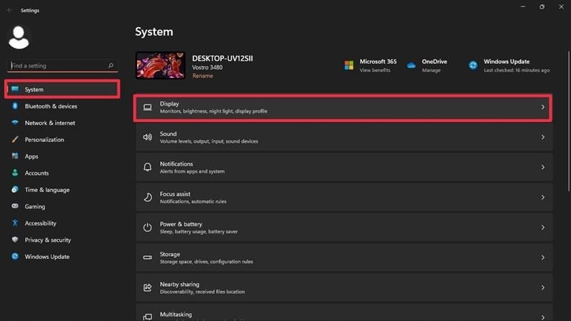 Hướng dẫn bật/tắt chế độ Night Light trên Windows 11