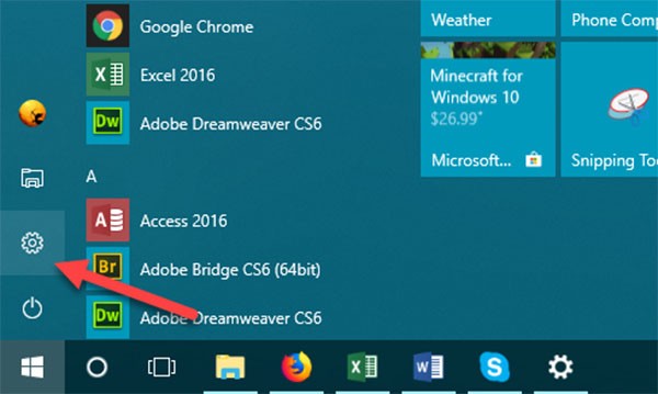 Truy cập Settings và chọn Language
