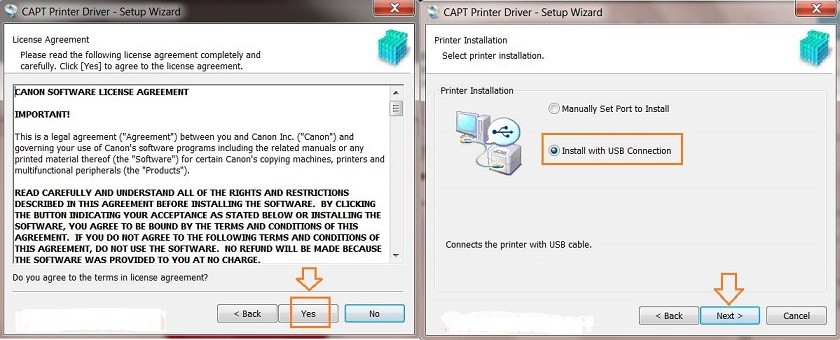 Thư mục sau khi giải nén chứa file cài đặt driver máy in