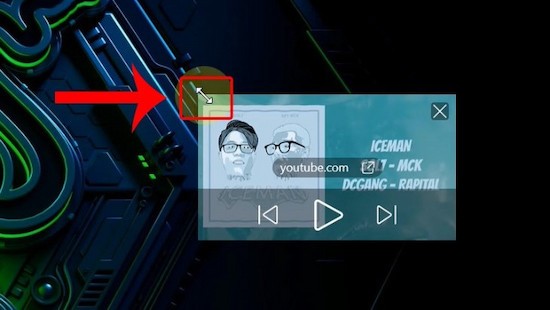 Đưa Youtube ra màn hình với trình duyệt Microsoft Edge bước 3