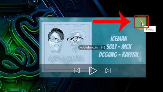 Đưa Youtube ra màn hình với trình duyệt Microsoft Edge bước 5