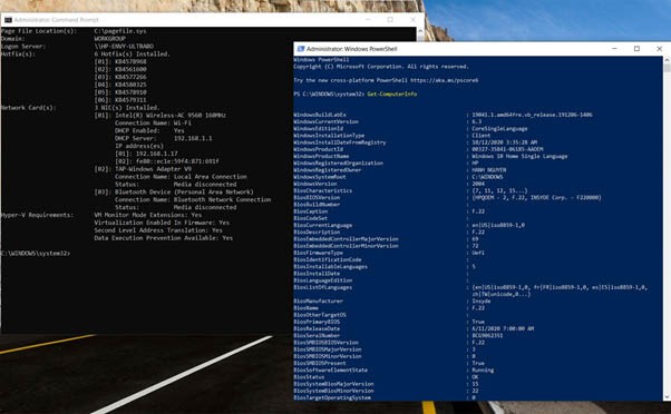 Cách xem cấu hình máy tính Win 7 bằng công cụ PowerShell