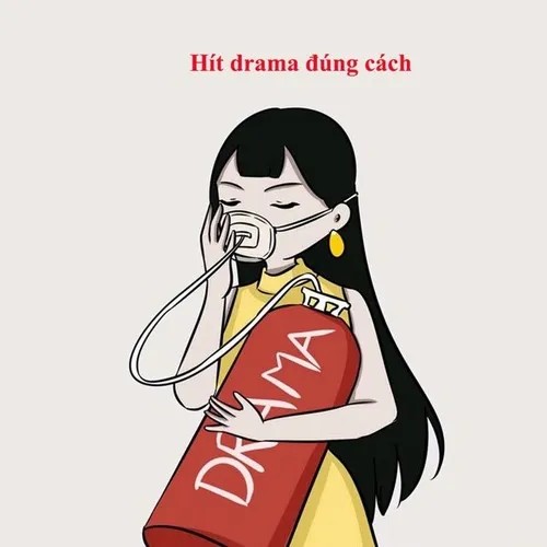 Meme con mắt trợn tròn sẵn sàng hít drama mới