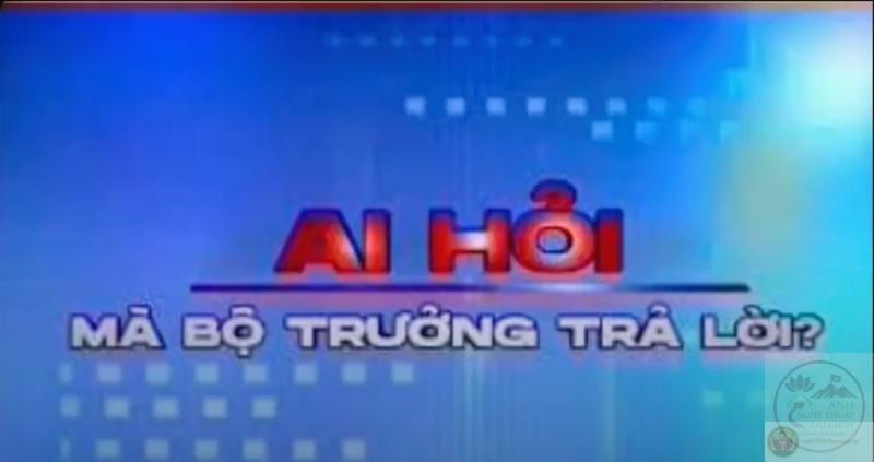 Meme ai hỏi mà bộ trưởng trả lời được lan truyền rộng rãi