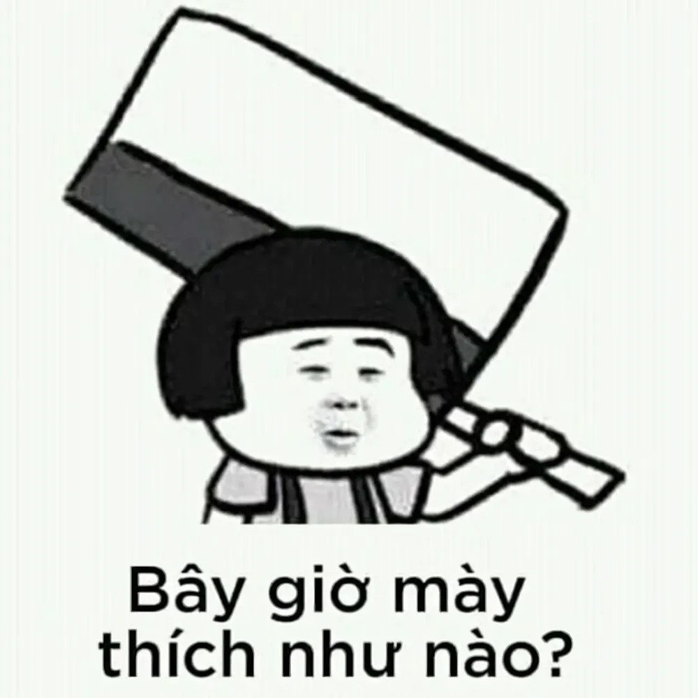 Một cô gái với biểu cảm hài hước và bựa