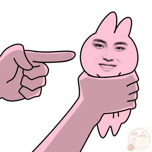 Meme bóp cổ lè lưỡi