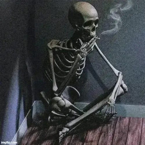 Hình troll ông già phì khói xì gà đầy kiêu hãnh