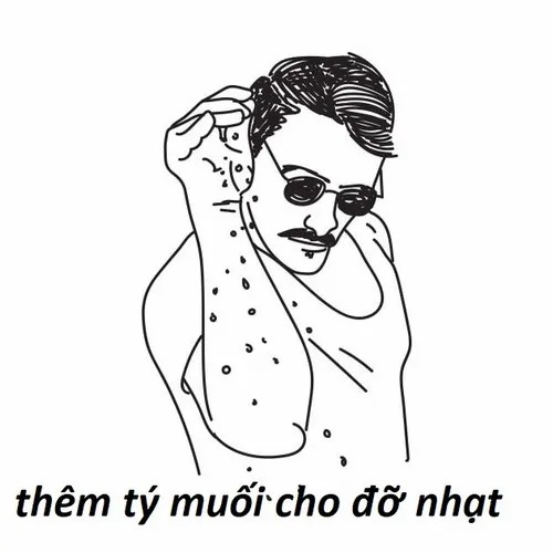 Meme “cho muối nè” cứu vãn những đoạn chat vô vị