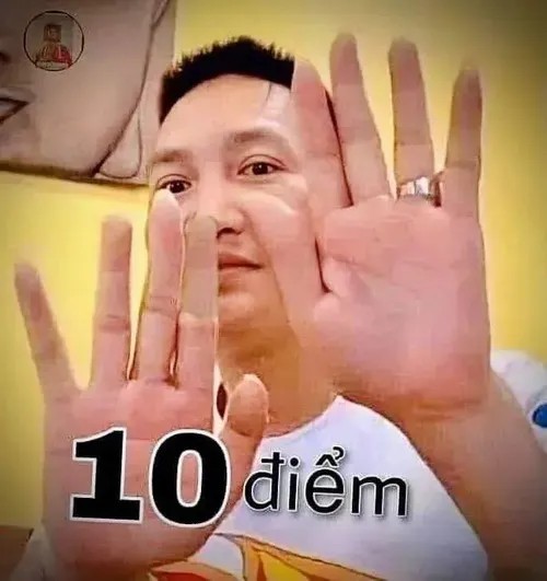 Meme thầy Huấn 10 điểm dùng để khen hay cà khịa đều hợp