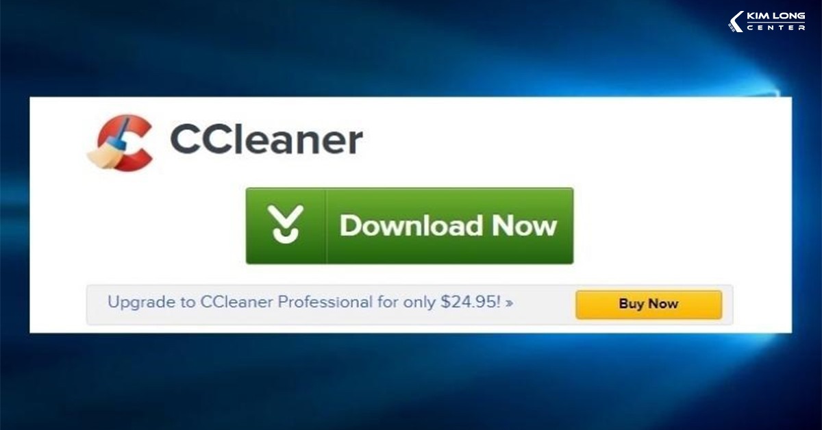Tải và cài đặt phần mềm CCleaner