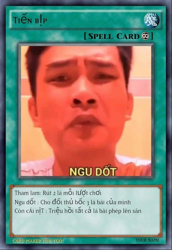 Lá bài meme hài hước