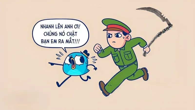 Tổng hợp meme hình ảnh alo chú công an hã từ những tình huống dọa nhau trên mạng
