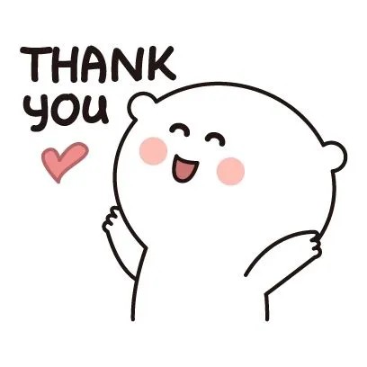 Meme cảm ơn dễ thương cute