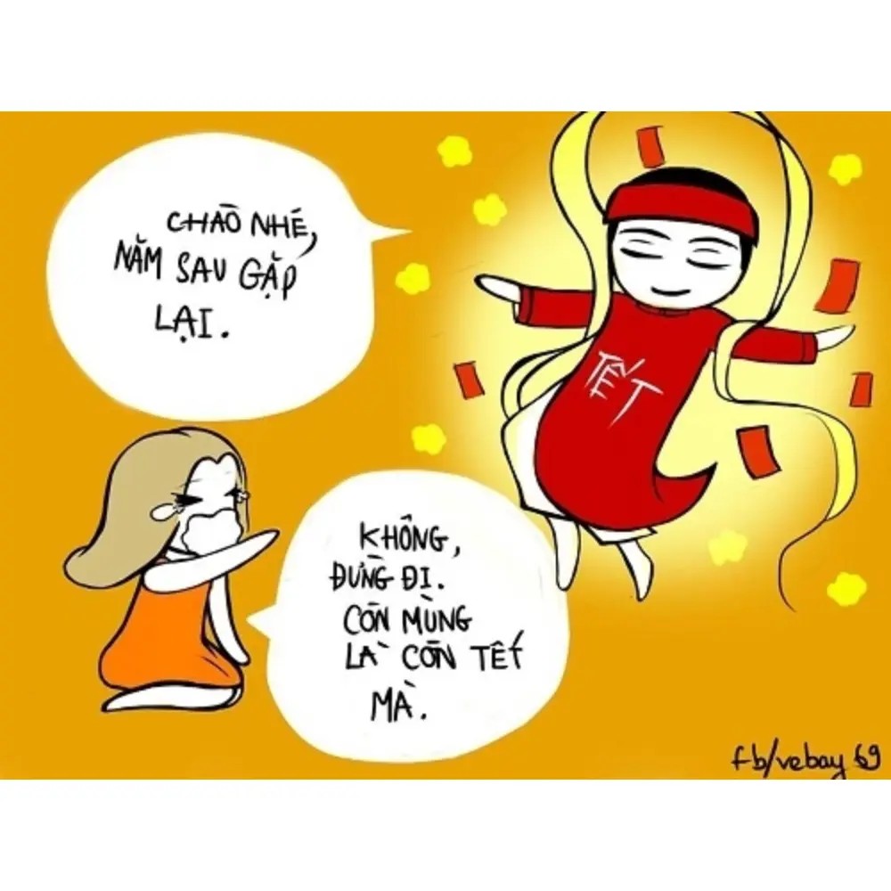 Chào nhé, hẹn Tết năm sau.