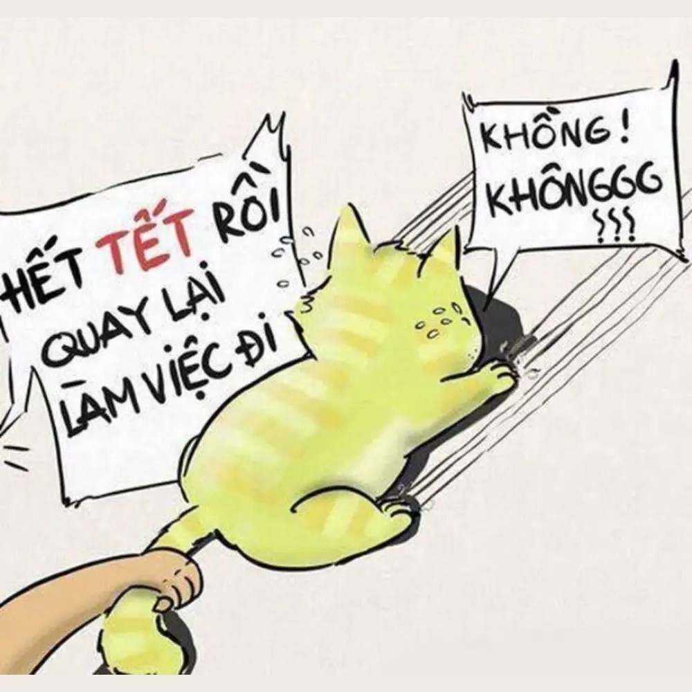 Hết Tết rồi, đi làm lại thôi.