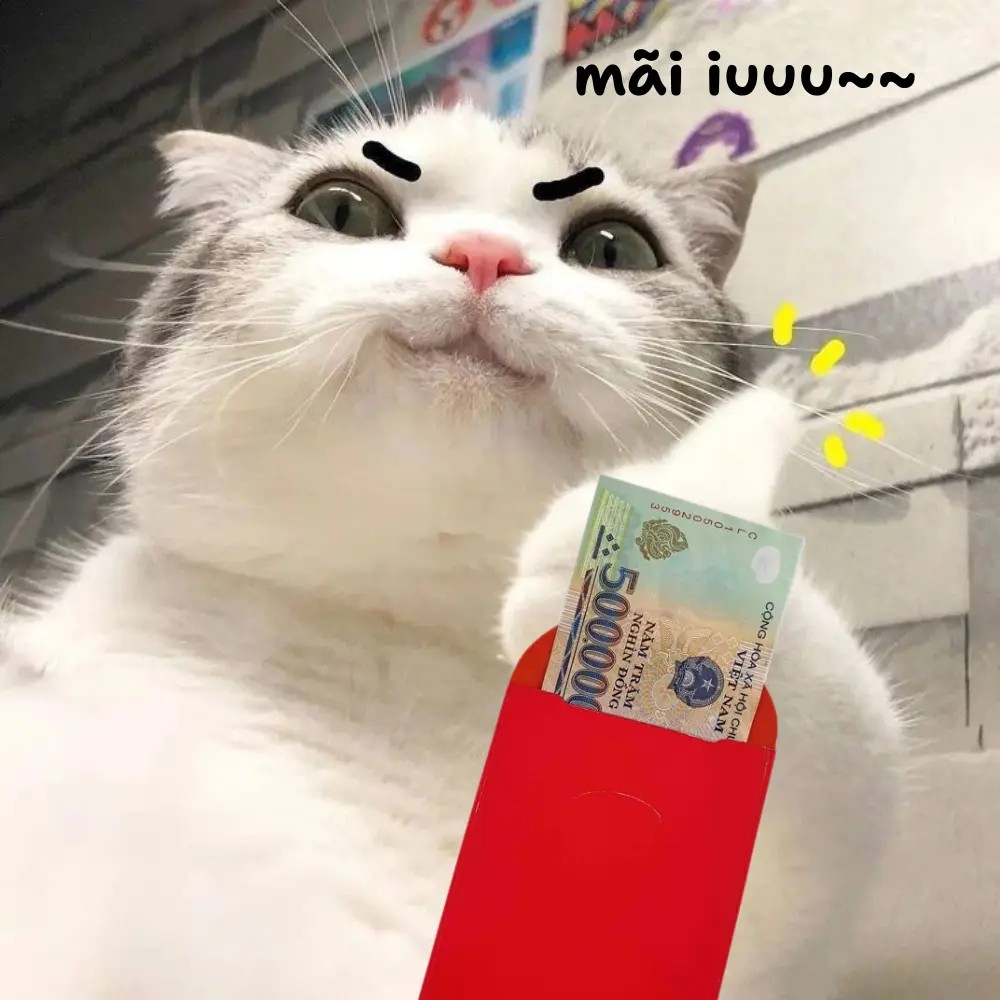 Lì xì 500k xong là mãi iu luôn.