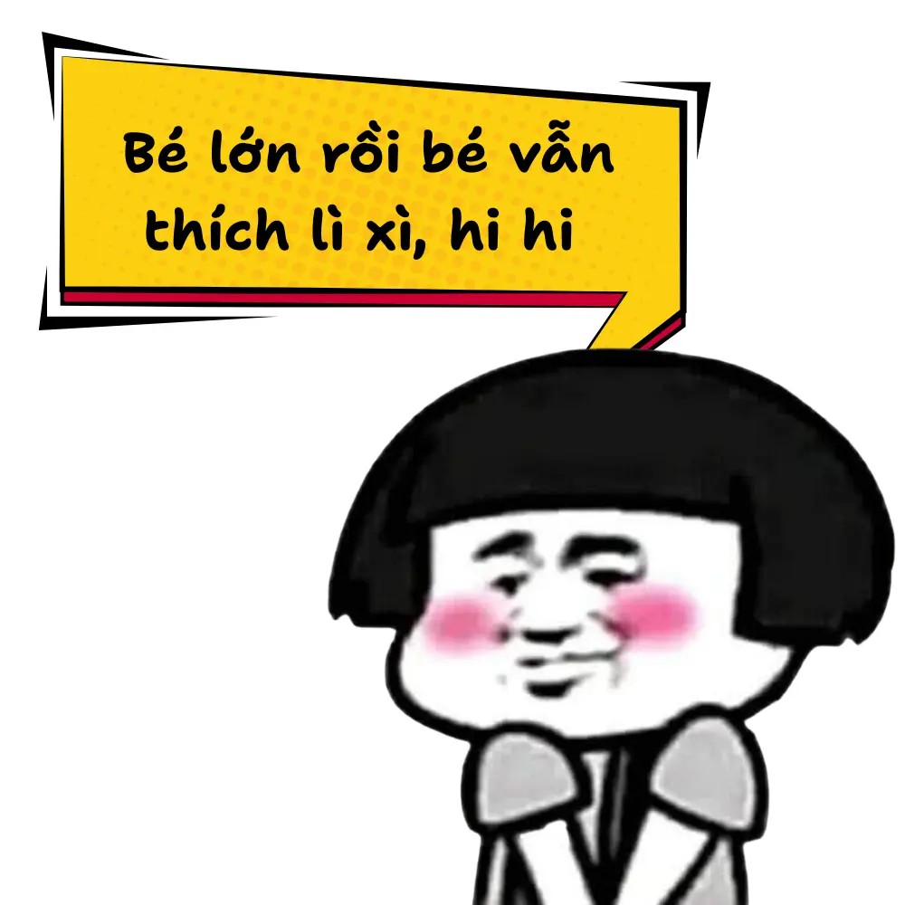 Mĩ nhân dù lớn vẫn thích lì xì.