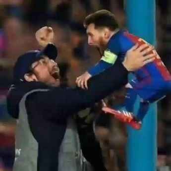 Khoảnh khắc chế đầy sáng tạo về biểu cảm vui vẻ của Messi