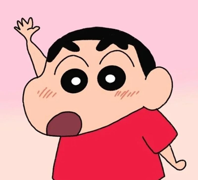 Hình ảnh meme giơ tay nhân vật hoạt hình