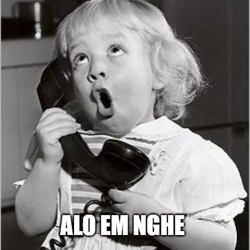 Ảnh chế alo 3 lần không ai trả lời