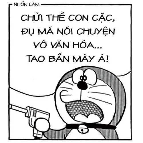 Ảnh chế Doraemon cà khịa bạn bè