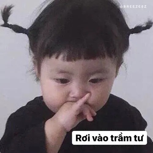 Hình troll em bé gục ngã tái hiện dáng buông xuôi của ngày thất bại nhẹ