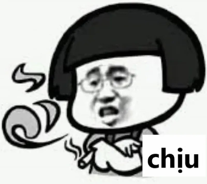 Hình troll chịu chết hình tượng hóa cảm giác không còn sức phản ứng.