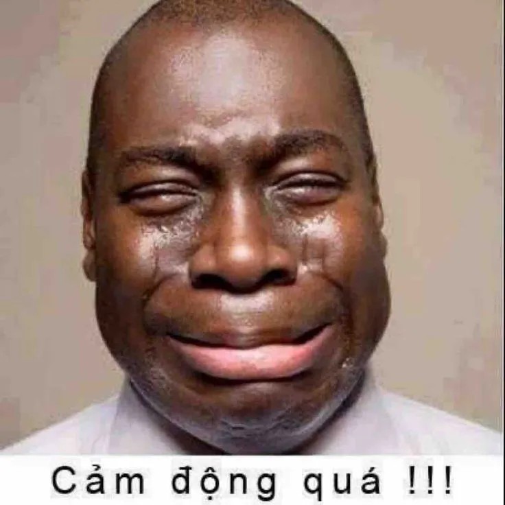 Ảnh vui người da đen nhếch mép cười nhây bựa