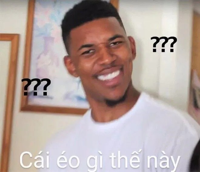 Ảnh troll anh da màu nhăn mặt cà khia hài