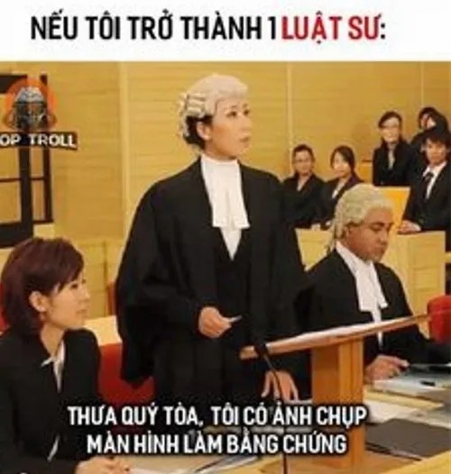 Meme luật sư ngầu kiểu Harvey Specter phiên bản Việt