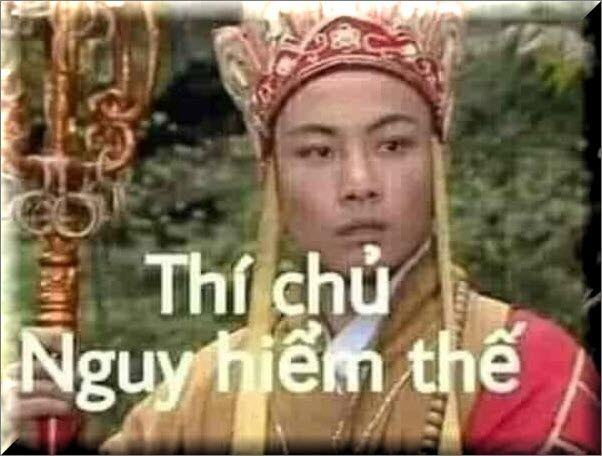Đường Tăng meme với ánh mắt "xăm soi"