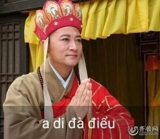 Đường Tăng meme với biểu cảm "nhìn đểu"
