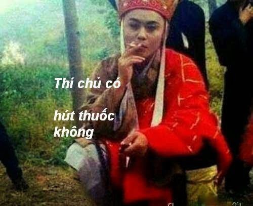 Đường Tăng meme với biểu cảm "hồn nhiên"