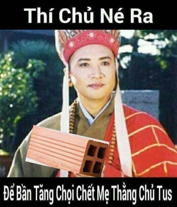 Đường Tăng meme "nhìn xoáy"