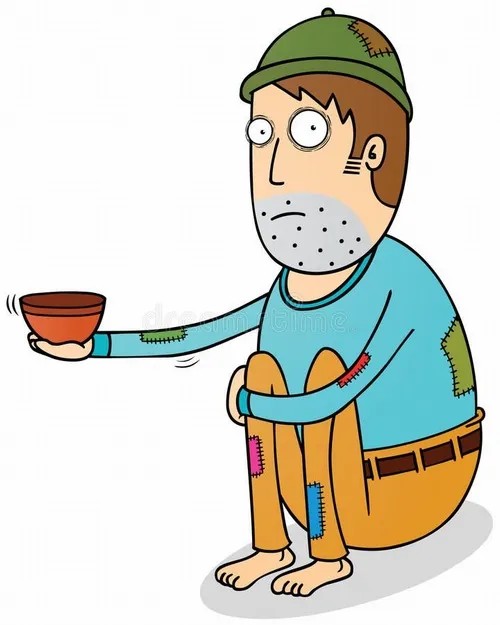Hình chế hết tiền, biểu tượng dân nghèo vui