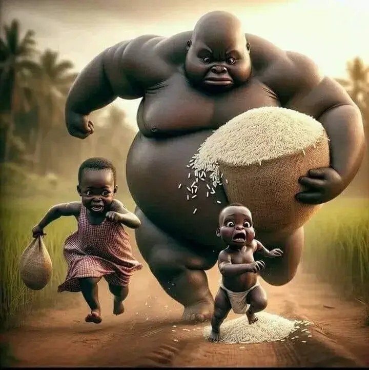 Ảnh troll người da đen ngồi im như tượng lầy