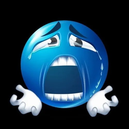 Emoji bế tắc mô tả phút não treo giữa deadline dồn dập