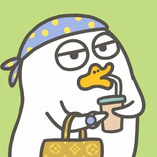 Hình troll vịt đơ mặt nhìn như hết hồn.