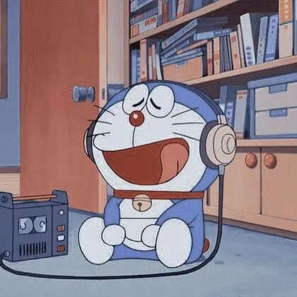Hình chế chú mèo máy mặt bất mãn