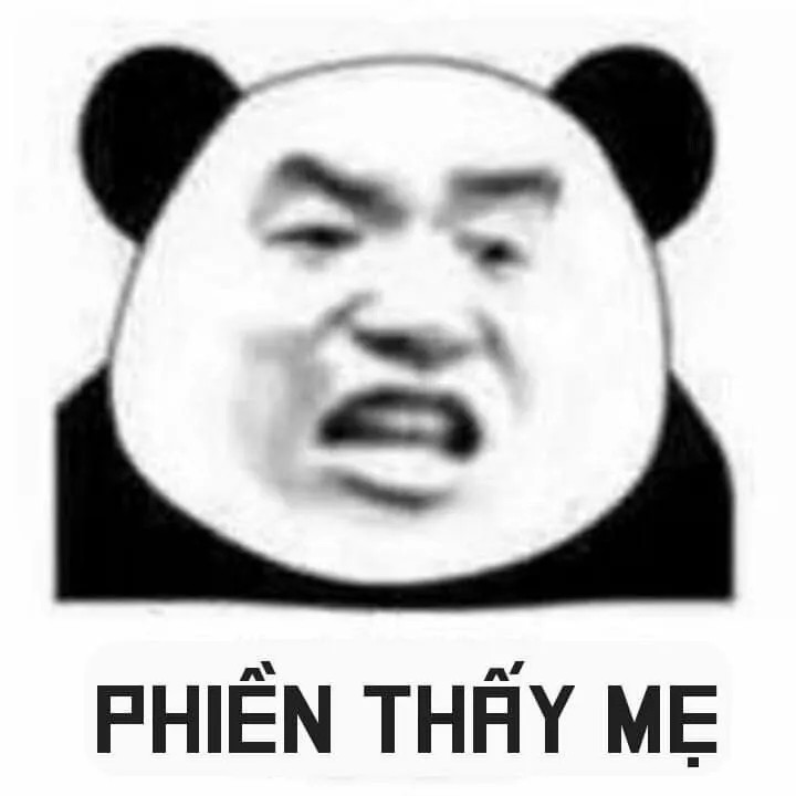Gấu trúc hài hước nói: Phiền thấy mẹ