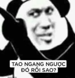 Meme gấu weibo: Tao ngang ngược đó rồi sao?