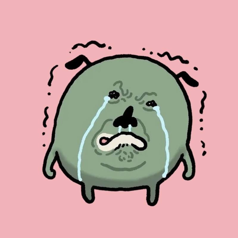 Ảnh meme khóc tuyệt vọng nhẹ