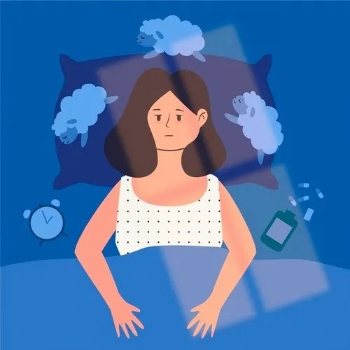 Hình chế vui thiếu ngủ nên mắt lạc trôi