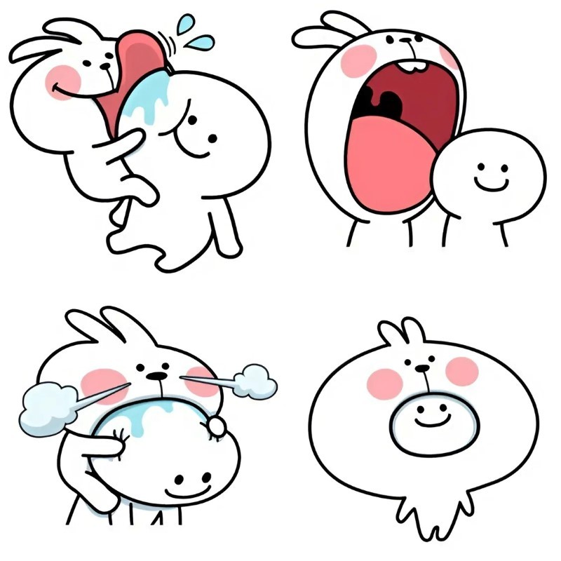 Bộ ảnh meme này cute hết sức
