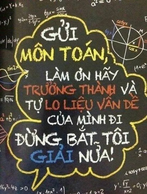 Ảnh chế toán vừa mở sách đã hoang mang